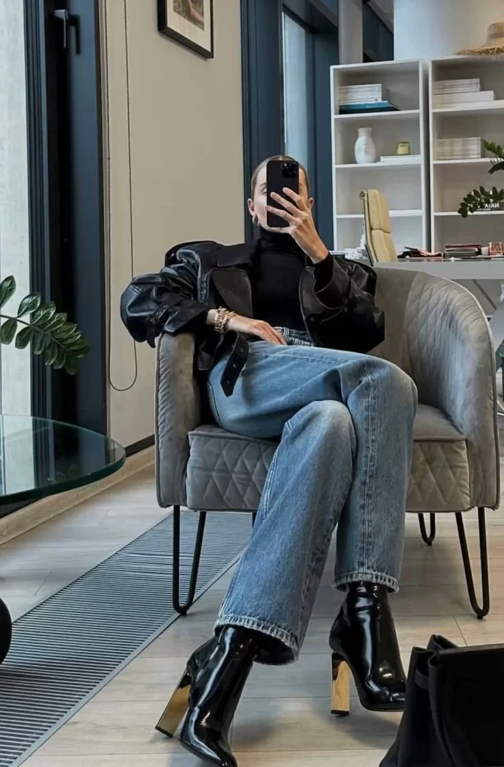 Jeans & Ankle Boots: A Classic Combination — Nicole Bozzani